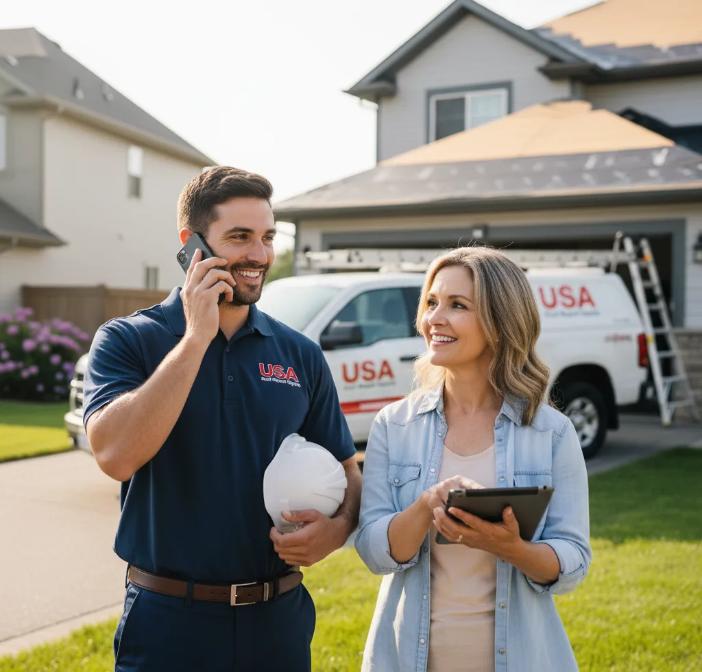 USA Roof Repair Experts customer support in Tonasket